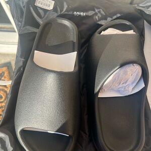Yeezy Black Slide Sandals